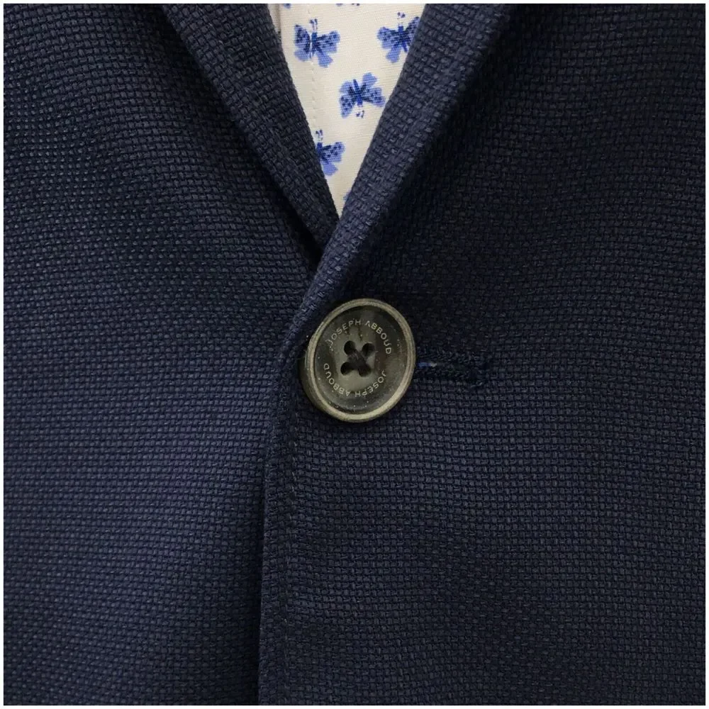 JOSEPH ABBOUD Mens Blazer Sport Coat Casual Jacket Size M‎ ( 40R ) Blue Suit